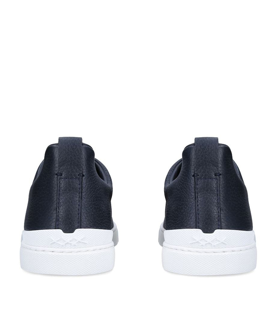ZEGNA Black Nevy Triple Stitch