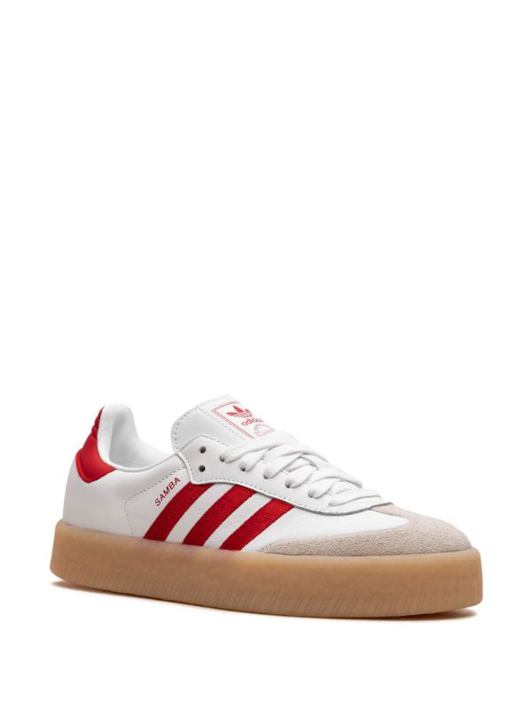 Sambae "White/Red" sneakers