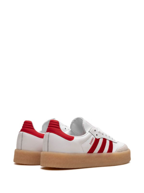 Sambae "White/Red" sneakers