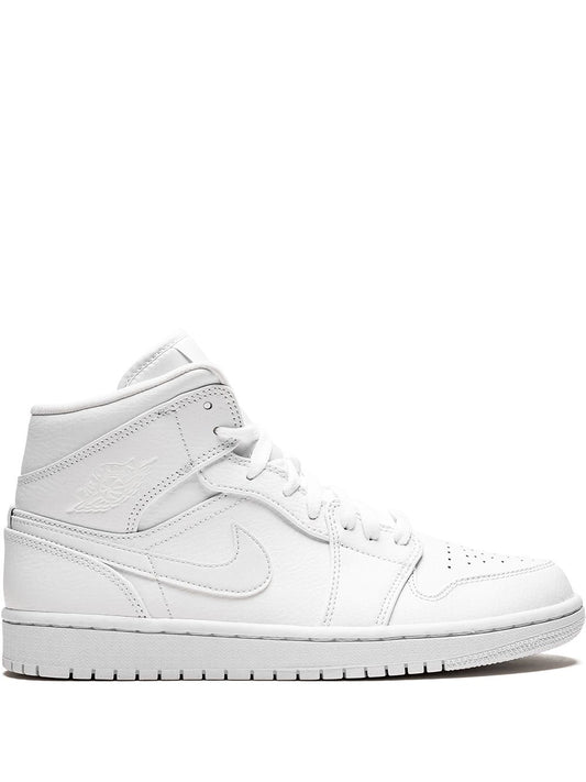 Air Jordan 1 Mid' triple white