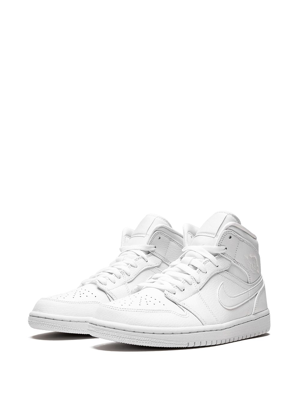 Air Jordan 1 Mid' triple white