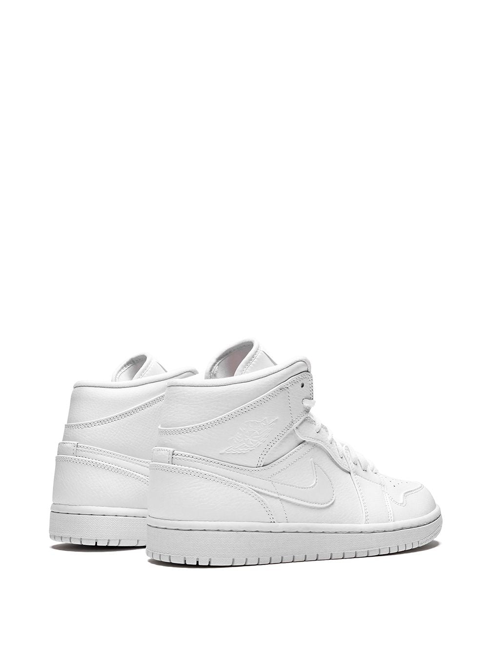 Air Jordan 1 Mid' triple white