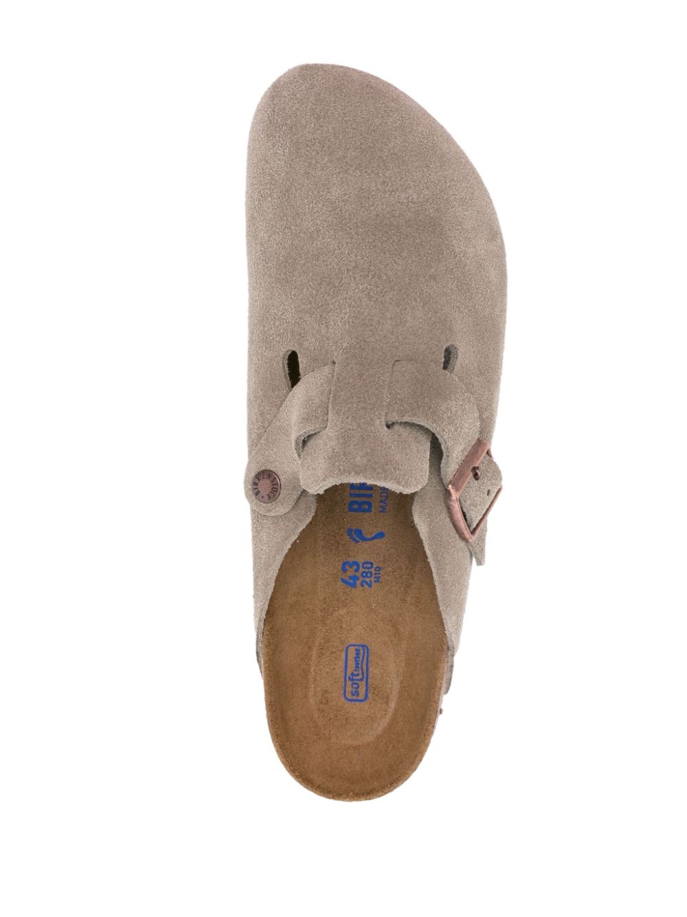 Birkenstock Boston suede clogs
