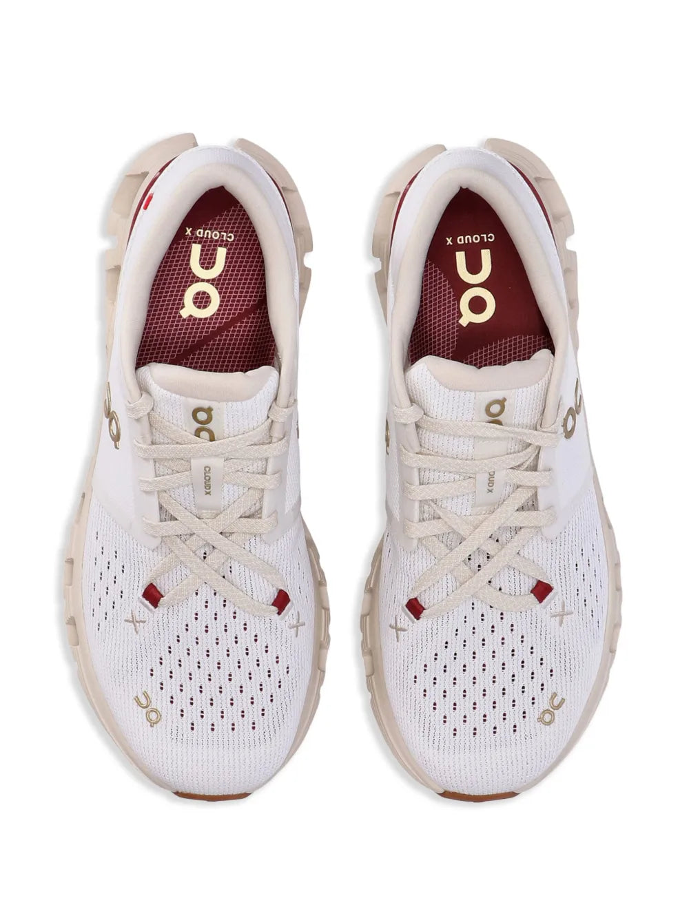 On Running Cloud X 4 ivory pearl