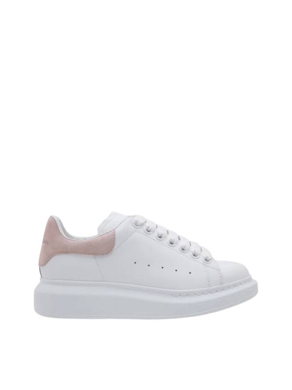 Alexander McQueen Oversized white pink