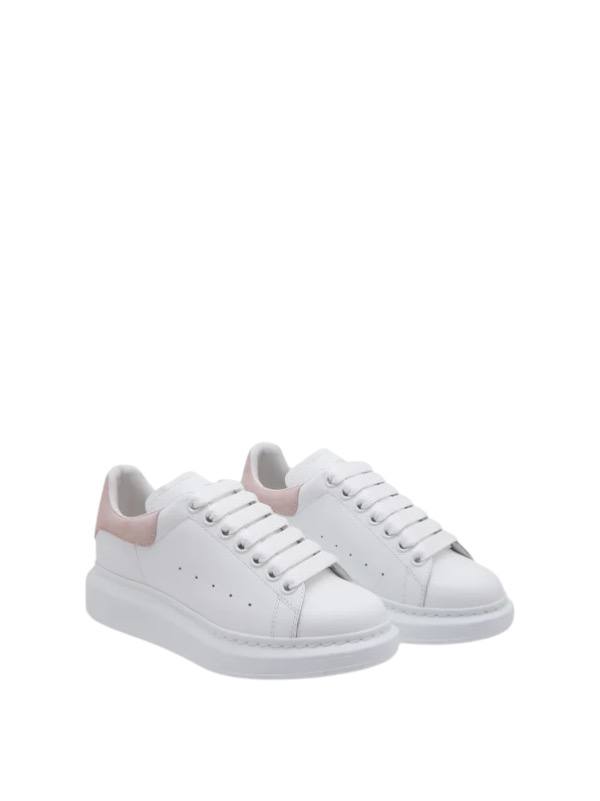 Alexander McQueen Oversized white pink