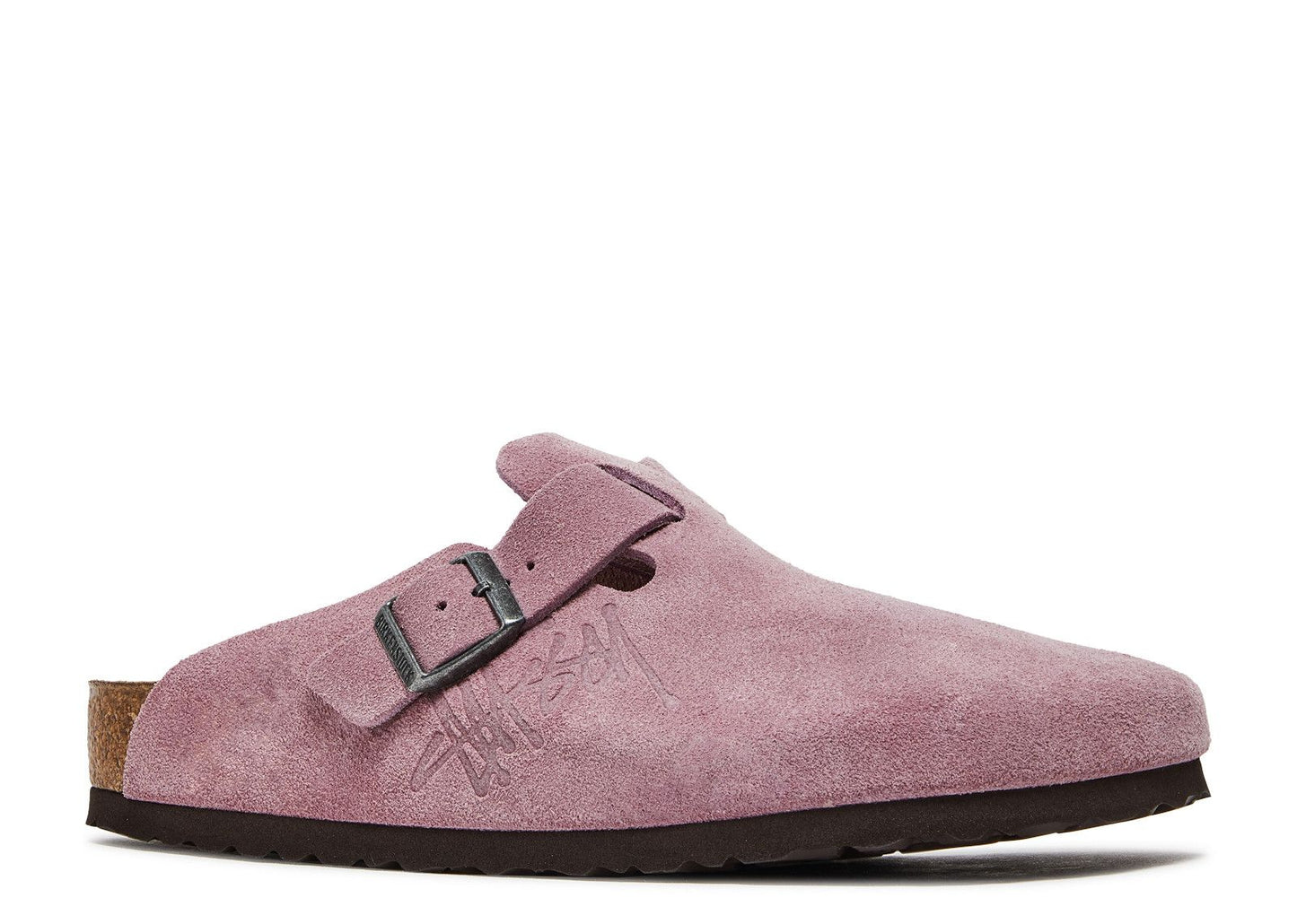 Birkenstock STUSSY X BOSTON SHAGGY 'DUSTY PINK'