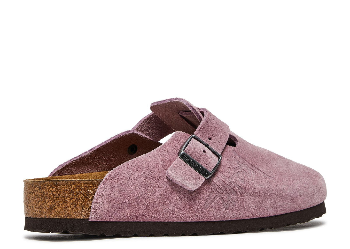 Birkenstock STUSSY X BOSTON SHAGGY 'DUSTY PINK'