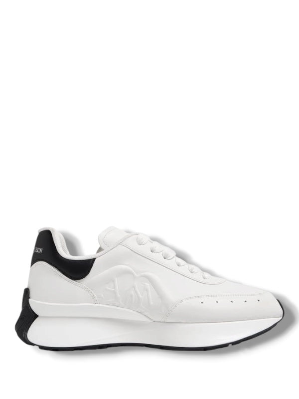 ALEXANDER MCQUEEN Sprint Runner White Black
