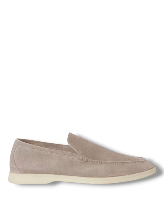 Loro Piana Summer Walk Loafer Suede Beige