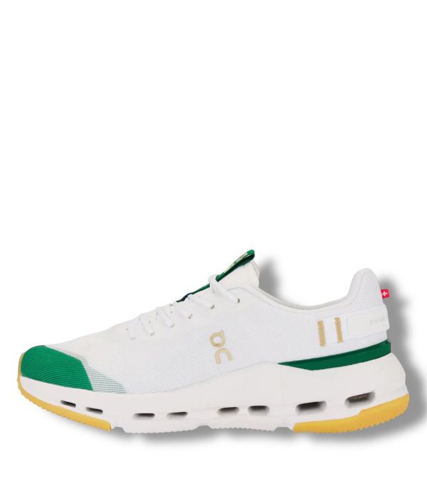 on Running cloudnova form 2 white green