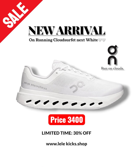 On Running CloudSurfer Next All White