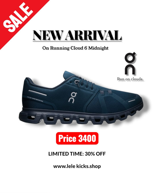 On Running Cloud 6 Midnight Ink
